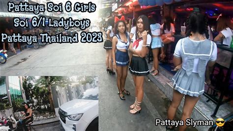 ladyboy pune|[4K] Pattaya Soi 6 Scenes .